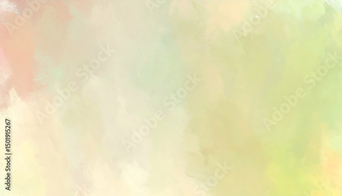 Pastel Abstract Background with Soft Brushstrokes