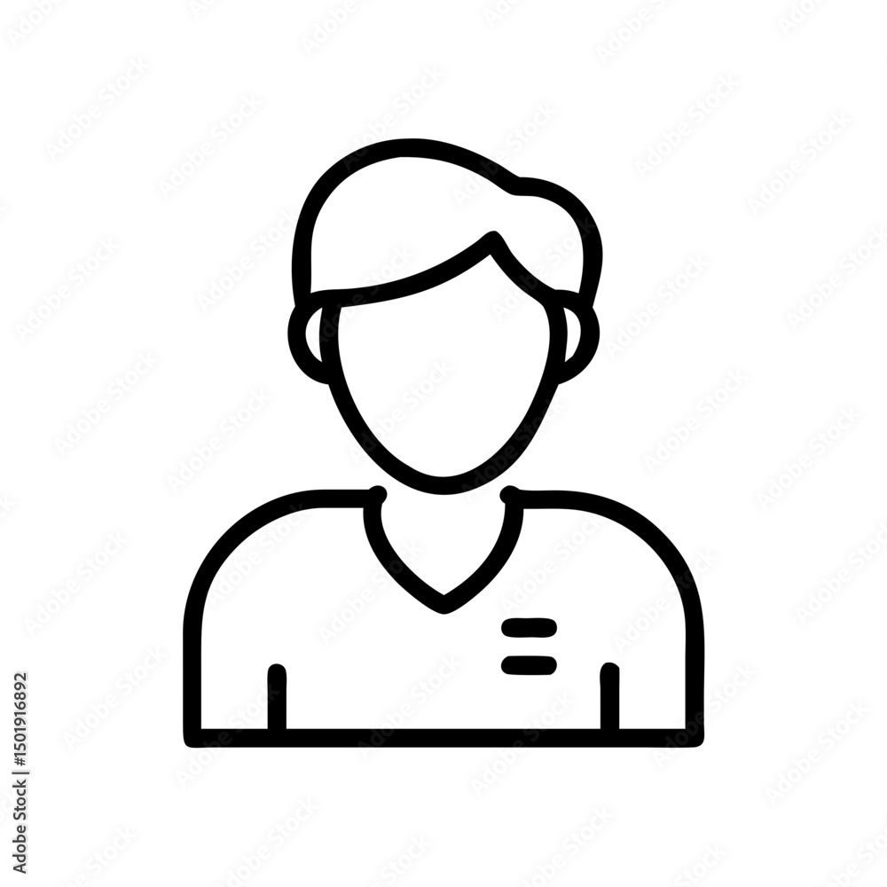 Fototapeta premium vector illustration of cartoon character