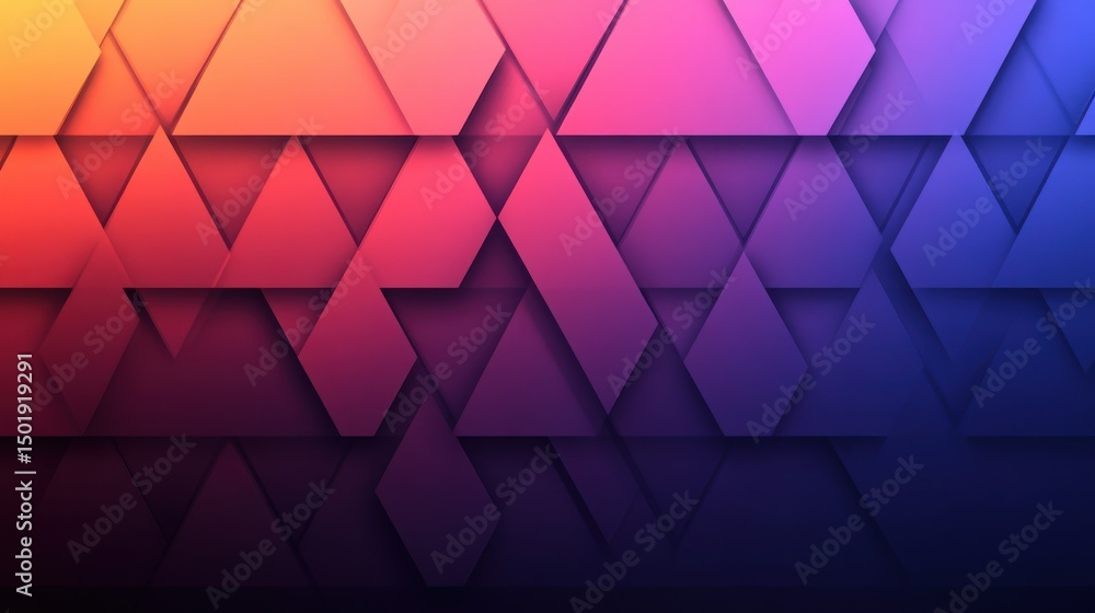 Colorful Geometric Abstract Background with Triangles and Gradients Colorful Geometric Abstract Background with Triangles and Gradients