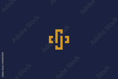 letter jj logo icon design template with vector medical inspiration logo