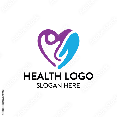 health care logo design vector