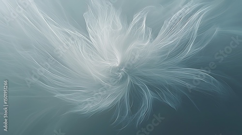 A soft, subtle noise texture spread across a light gray surface, creating a delicate, almost imperceptible pattern that adds depth to the background.