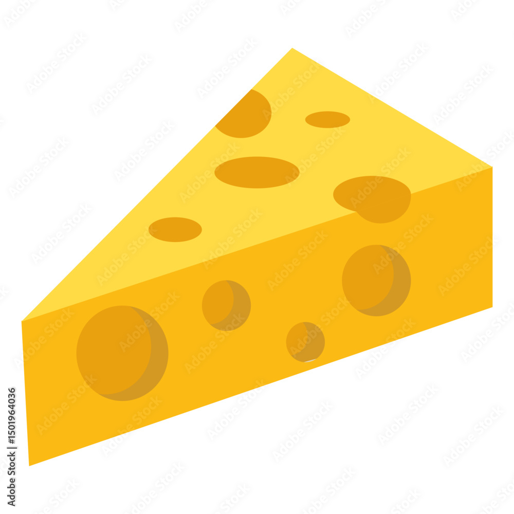 Cheese piece hole flat Cheese piece hole flat