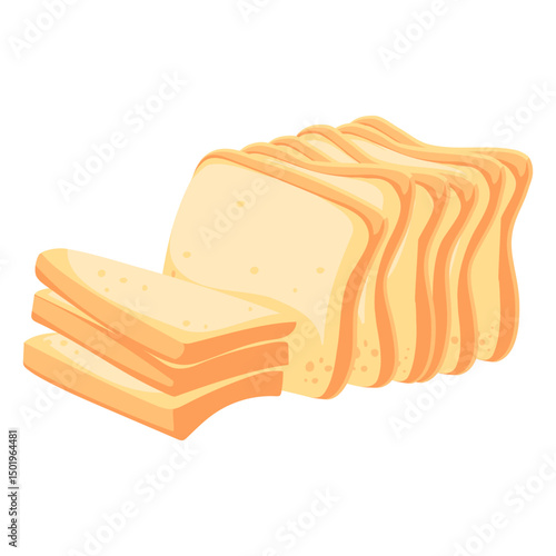 Bread wheat bread flat