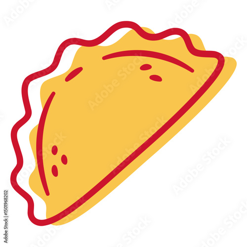 Empanada duotone