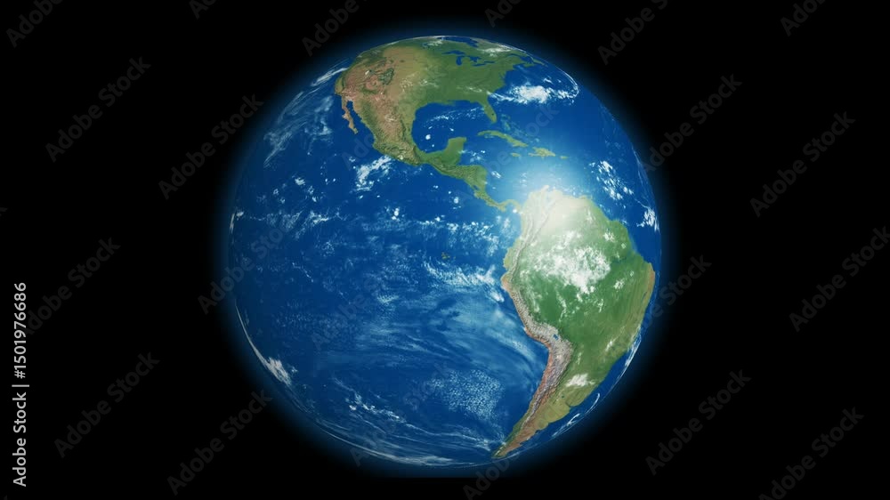 Realistic Rotating Earth Animation | 3D Globe Spinning in Space | High Resolution Planet Earth Loop Realistic Rotating Earth Animation | 3D Globe Spinning in Space | High Resolution Planet Earth Loop