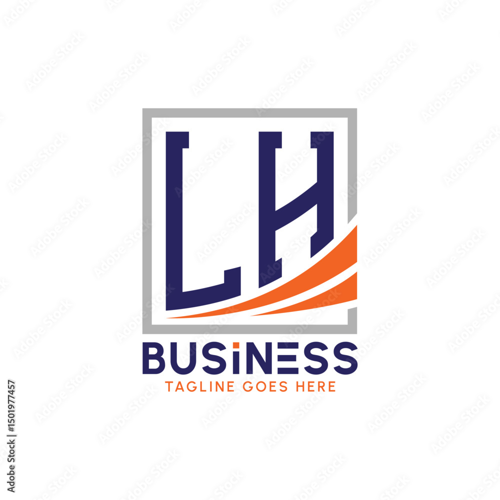 Letter LH Business Logo. Modern LH Logo for Corporate Branding. LH Growth Success Logo Letter LH Business Logo. Modern LH Logo for Corporate Branding. LH Growth Success Logo