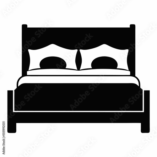 A comfortable modern sofa with pillows perfect for any living room or lounge interior design