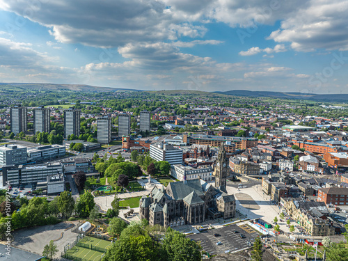 Rochdale Township in Northwest England