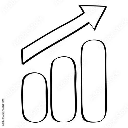 Growing graph doodle
