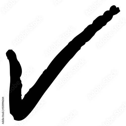 Check mark doodle icon