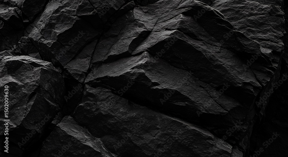 High resolution black rock texture background dark stone surface geology nature mountain cliff backdrop detail High resolution black rock texture background dark stone surface geology nature mountain cliff backdrop detail