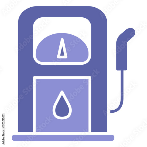 Gasoil machinery silhouette design