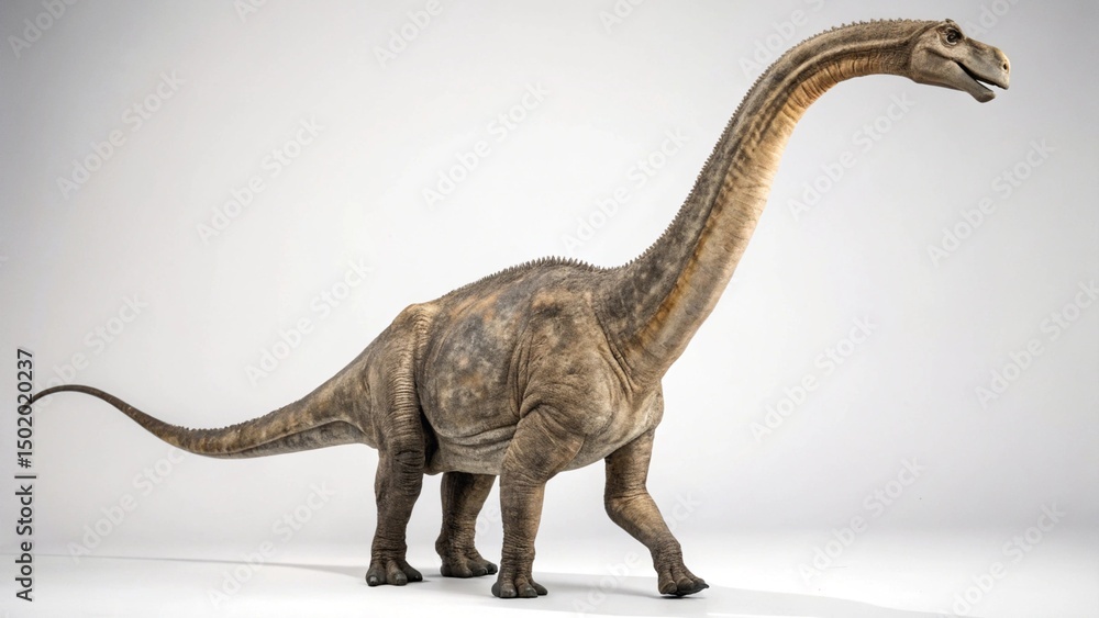 Fototapeta premium Dreadnoughtus on studio background