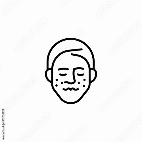 acne treatment icon sign vector