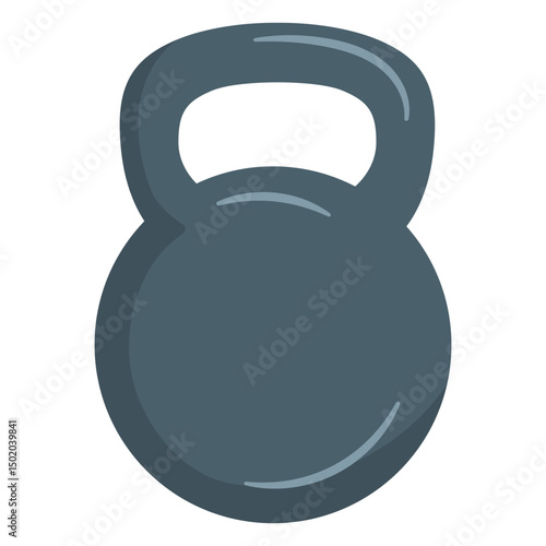 Kettlebell weight icon