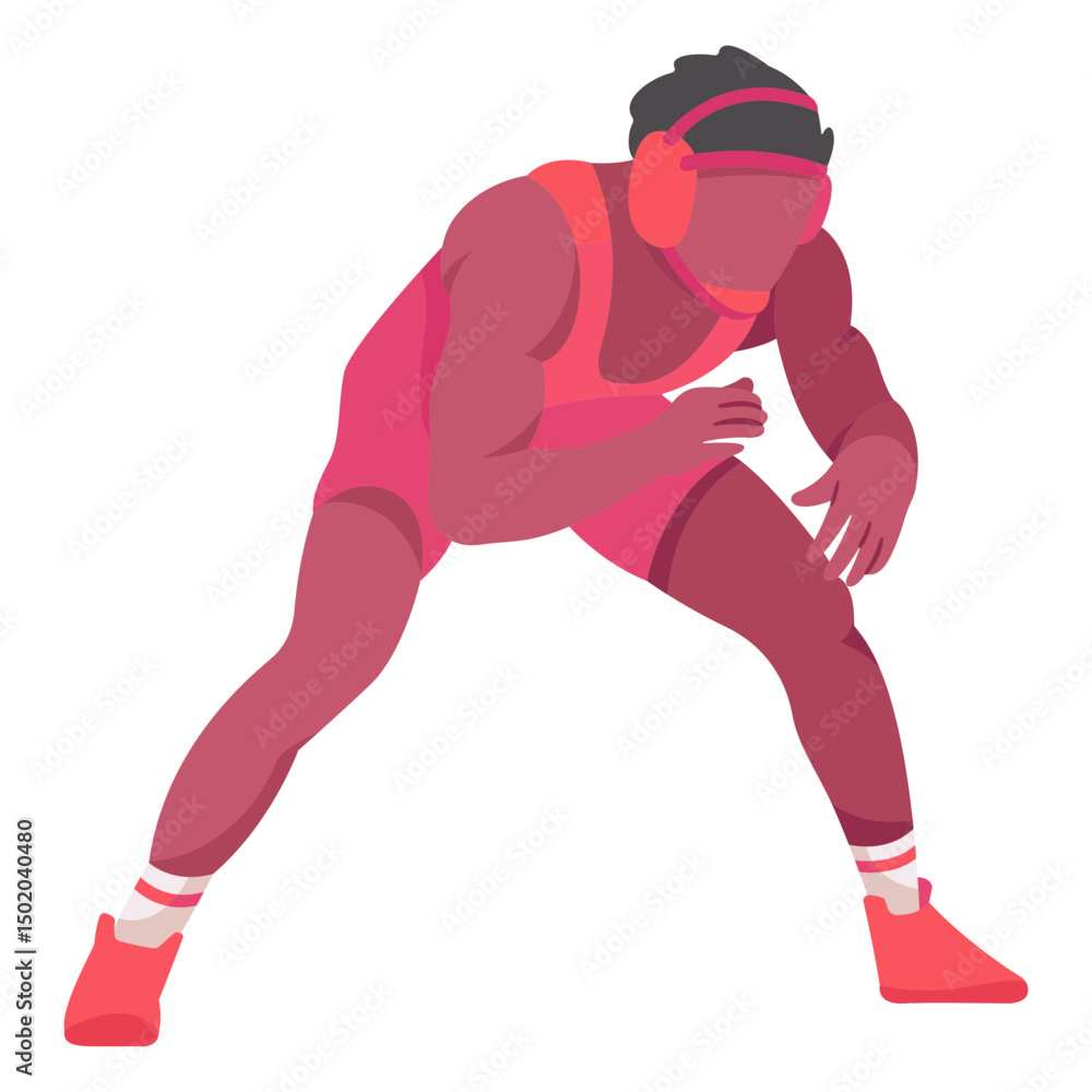 Wrestler flat Wrestler flat