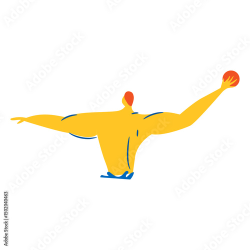 Waterpolo player character