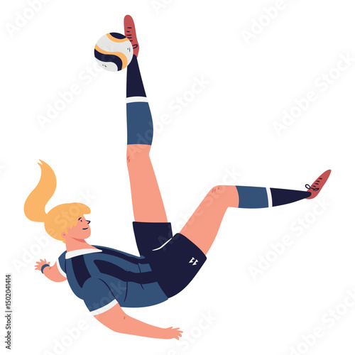 Goalie soccer player female