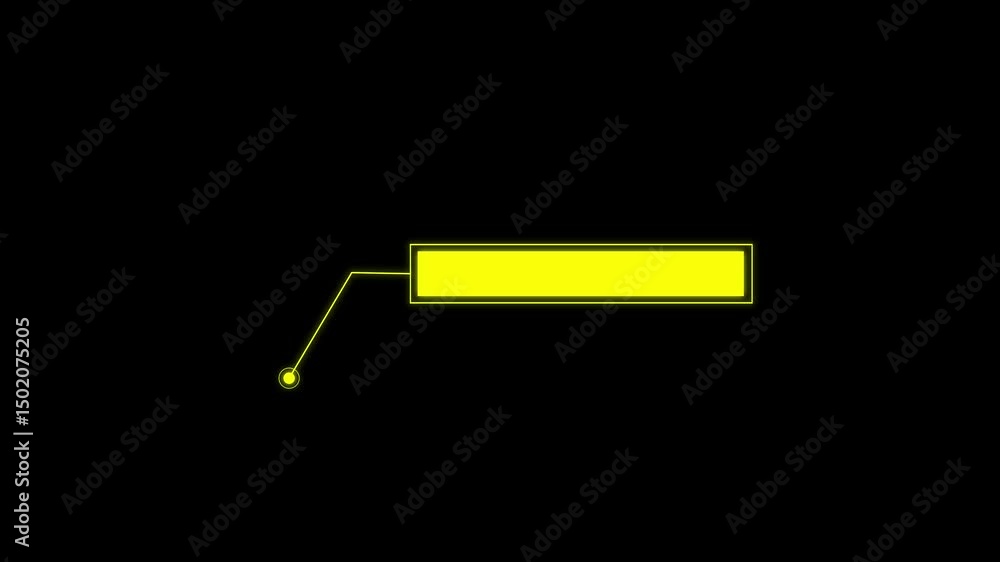 Simple HUD elements frame lines callout animation Hitch style tech HUD element with successful text.. Call outs titles. HUD template futuristic frame, Virtual Interface, Reality Technology View Simple HUD elements frame lines callout animation Hitch style tech HUD element with successful text.. Call outs titles. HUD template futuristic frame, Virtual Interface, Reality Technology View