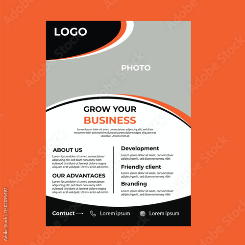 Business flayer for business promotion