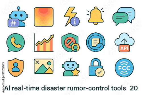 Innovative AI tools for real-time disaster management and rumor control designed for effective communication and information sharing