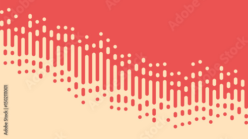Background abstract dip rounded stripes in white and magenta color.