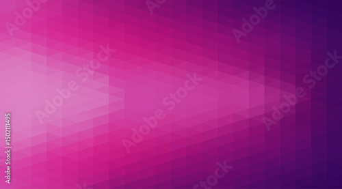 Magenta Purple vector abstract polygonal texture. Triangular geometric sample with gradient.