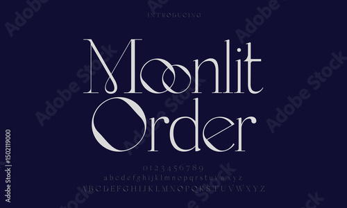 Moonlit Order - Artistic Serif Font