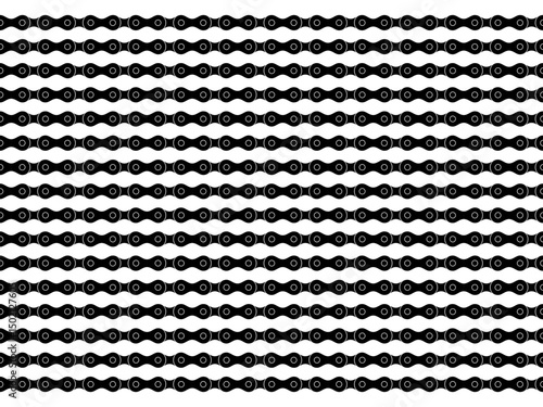 Motorcycle Chain Motifs Pattern, can use for Decoration, Ornate, Background, Wallpaper, Cover, Textile, Carpet, Wrapping, Print, ect. Vector Illustration