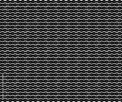 Motorcycle Chain Motifs Pattern, can use for Decoration, Ornate, Background, Wallpaper, Cover, Textile, Carpet, Wrapping, Print, ect. Vector Illustration