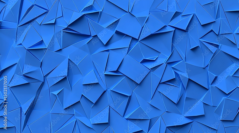 Fototapeta premium a texture composed of numerous irregularly shaped crumpled paper elements that fill up the entire space