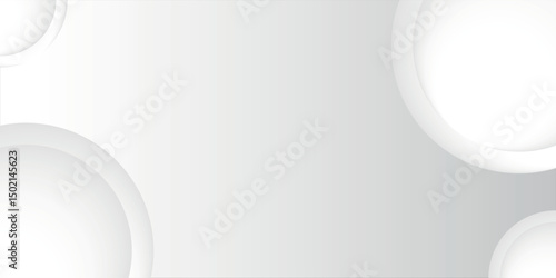 modern abstract white gradient background for banner, cover, poster, and presentation