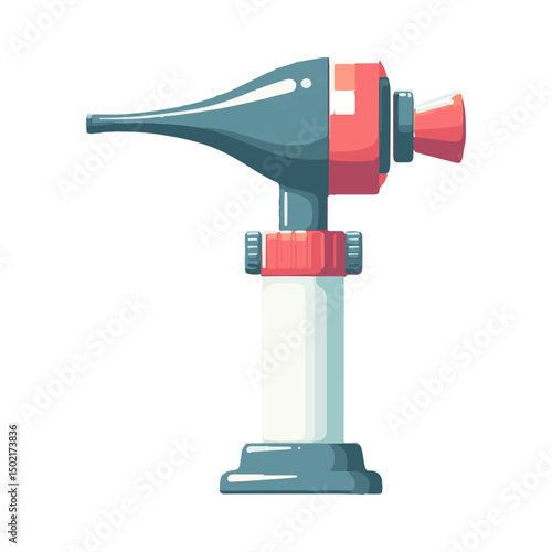 
ear examination tool illustration design