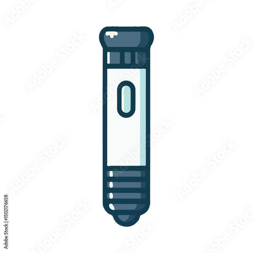 
medical flashlight illustration design