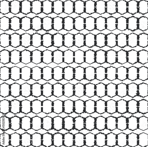 Noisy texture or lattice with rhombus