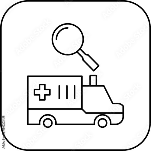 ambulance settings icon design