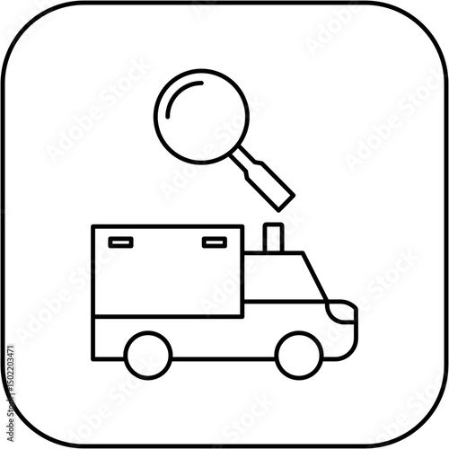 ambulance settings icon design