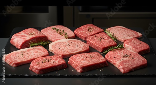 Wallpaper Mural Sizzling Rib Eye Steak Grilled to Perfection with Herb Butter Torontodigital.ca