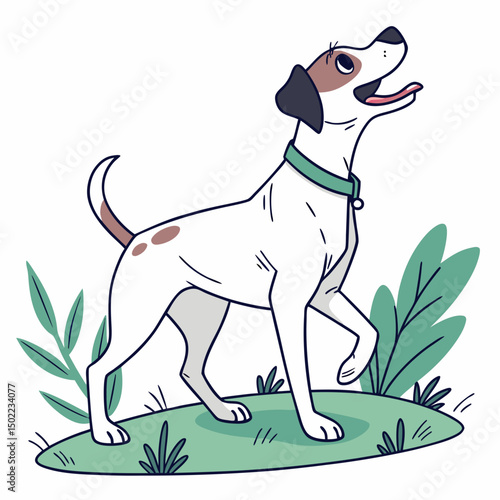 Sparky icon vector .white background