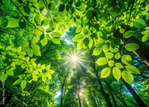Lush Green Tree Branches, Summer Foliage, Nature Photography, Vibrant Leaves, Canopy, Spring Leaves, Treetop, Branches Background, Green Leaf Texture, Outdoor Nature