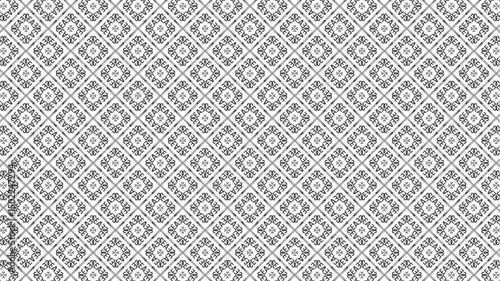 Geometric abstract organic seamless pattern vector design.