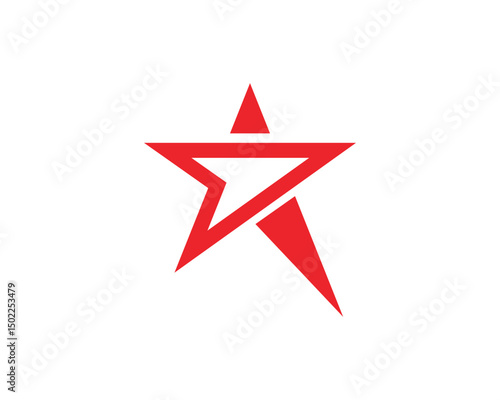 Star logo template vector icon illustration design
