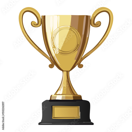 gold trophy for champions