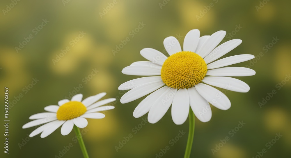 Fototapeta premium Daisy Flower Close Up