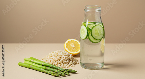 Fresh Fruit Drink Ingredients and Barware