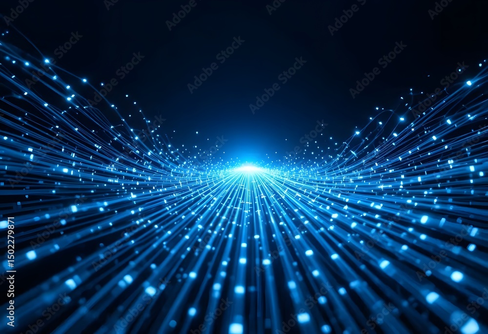 Fototapeta premium Fiber Optic Horizon