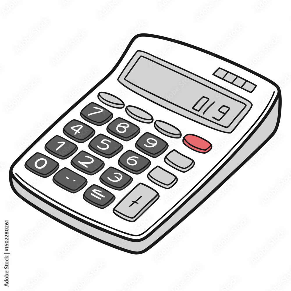 calculator icons, vector .white background calculator icons, vector .white background