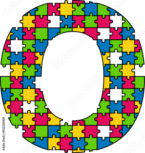 Puzzle Jigsaw Alphabet Letter