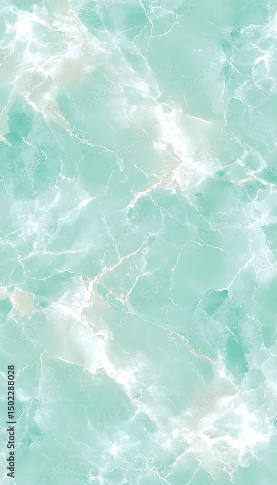 Obraz premium Teal Marble Texture Design